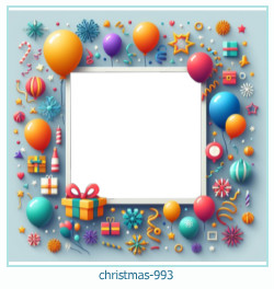 Christmas photo frame 993